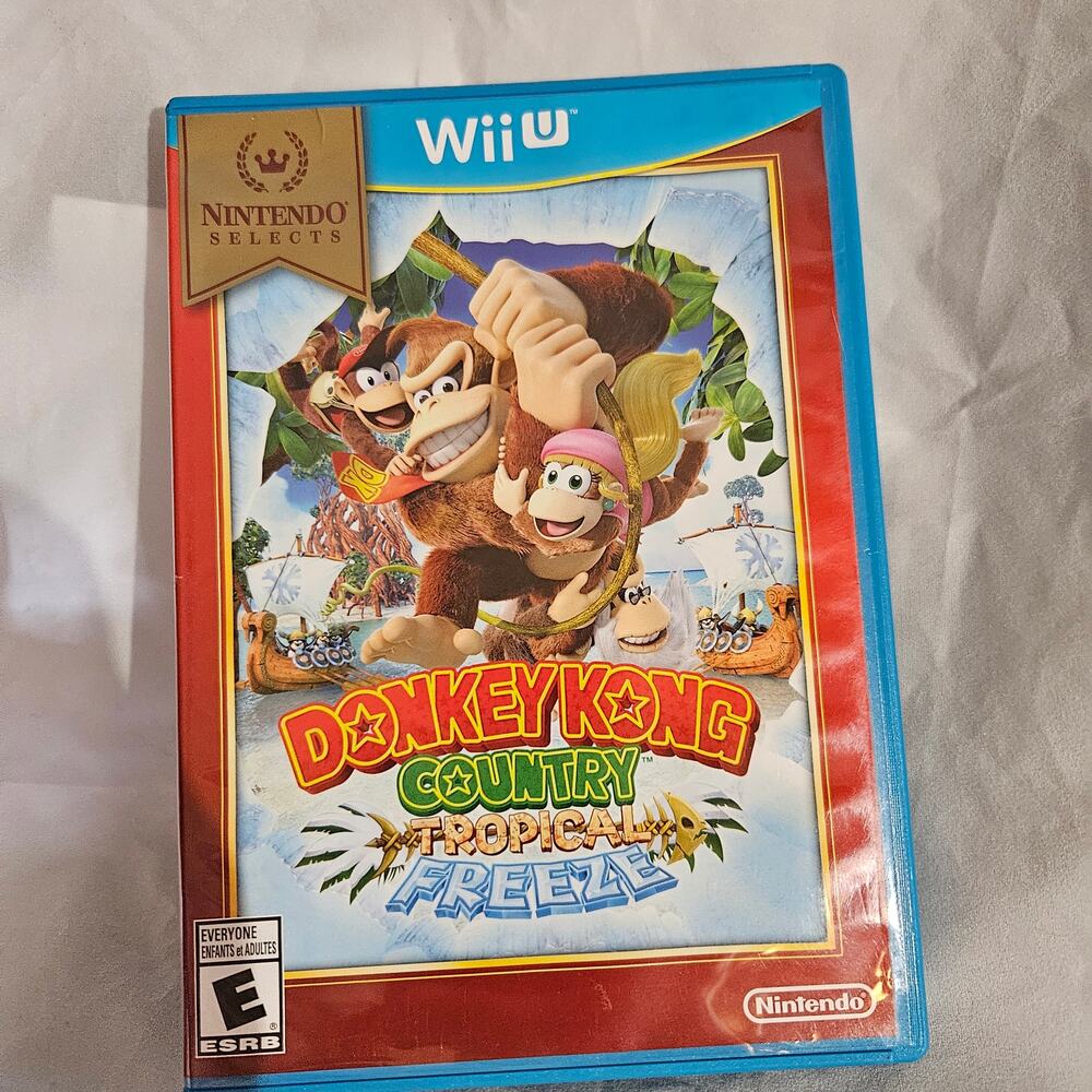 Wii Donkey Kong Country Tropical Freeze Game